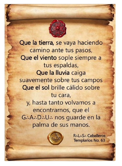 DESPEDIDA TEMPLARIOS